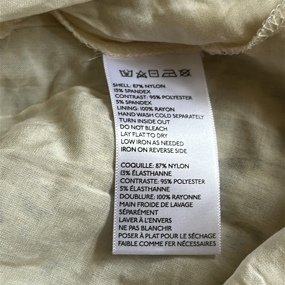 Urban Outfitters Pins and Needles Cream Lace Strapless Mini Dress Tumblr NWT - Picture 7 of 7